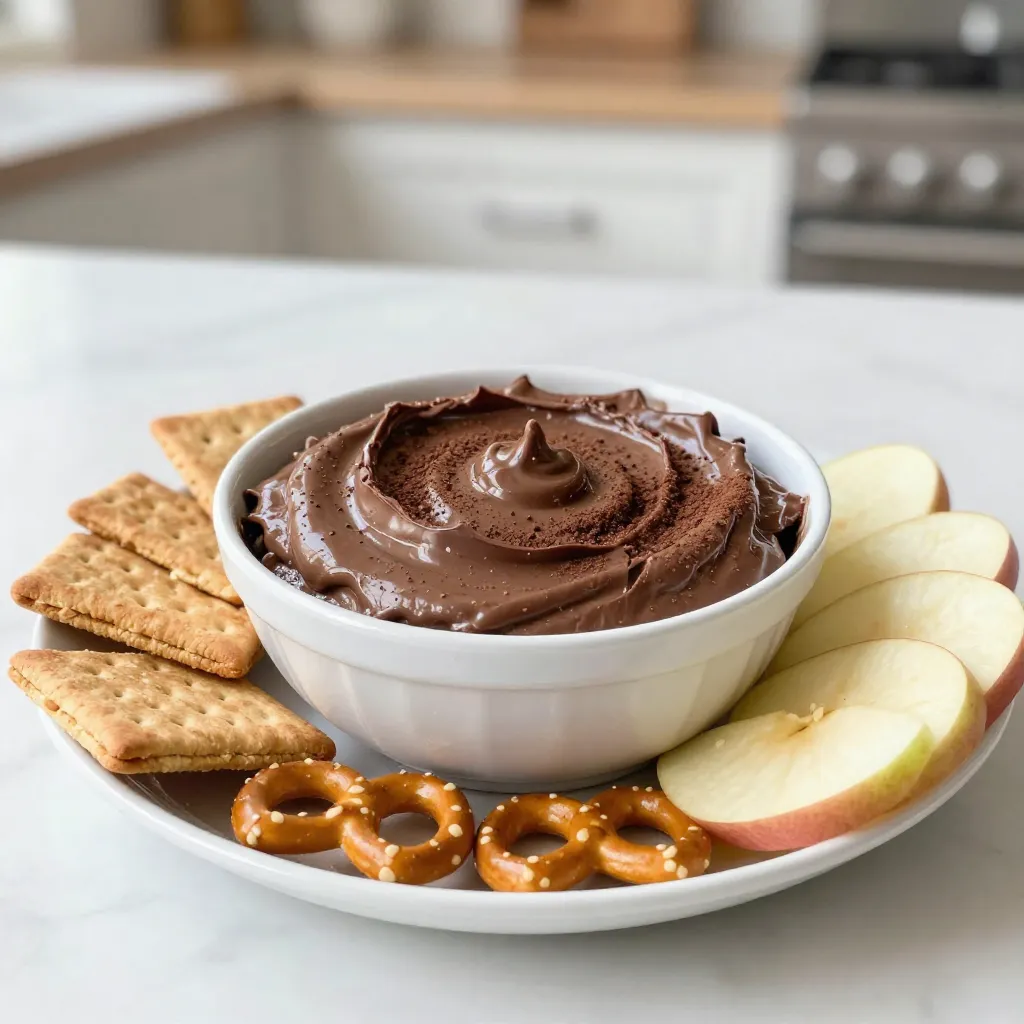 Chocolate Peanut Butter Cheesecake Dip Irresistible Treat