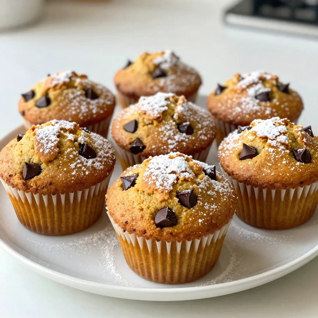 Chocolate Chip Pumpkin Muffins Delightful Fall Treat