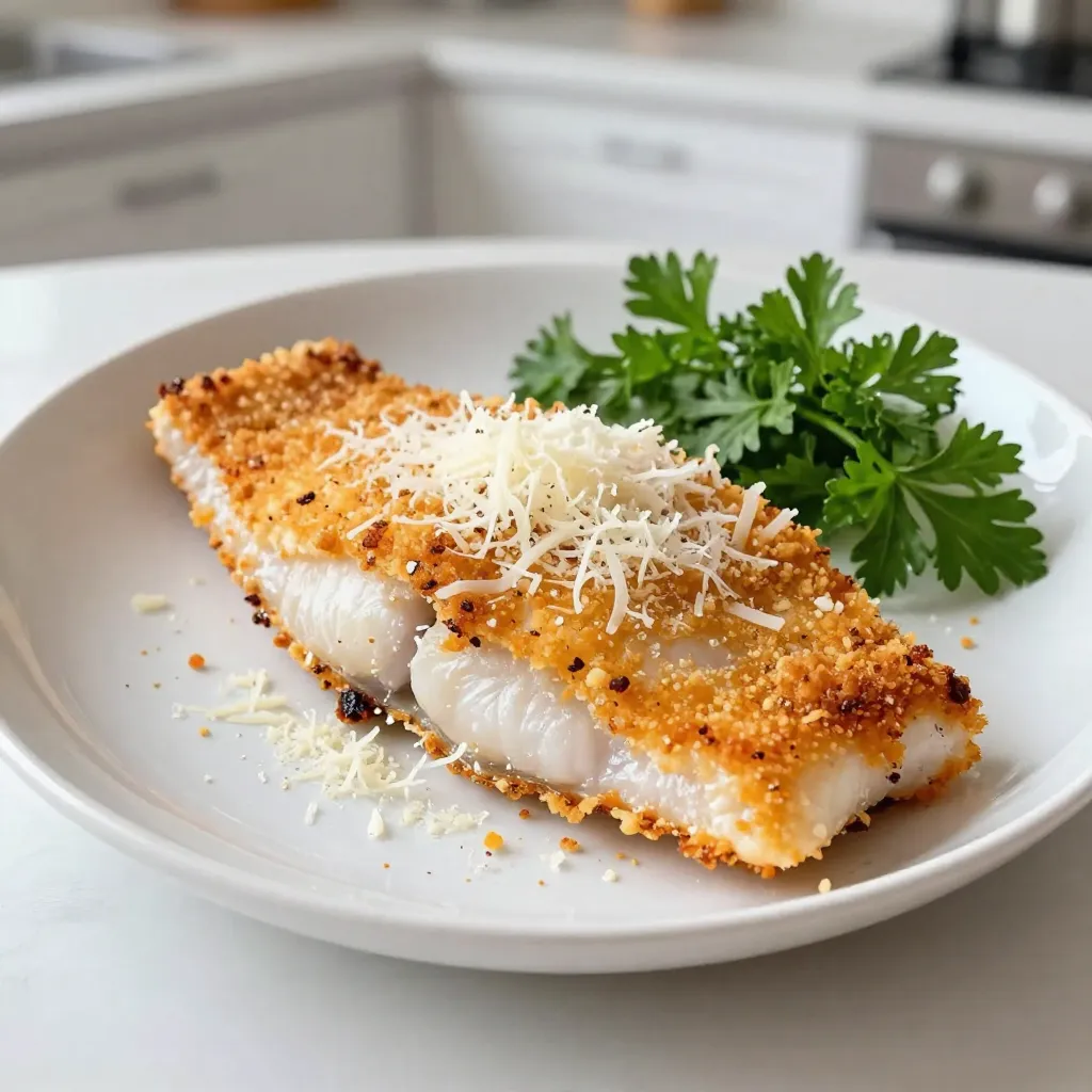 Parmesan Crusted Tilapia Simple and Tasty Recipe