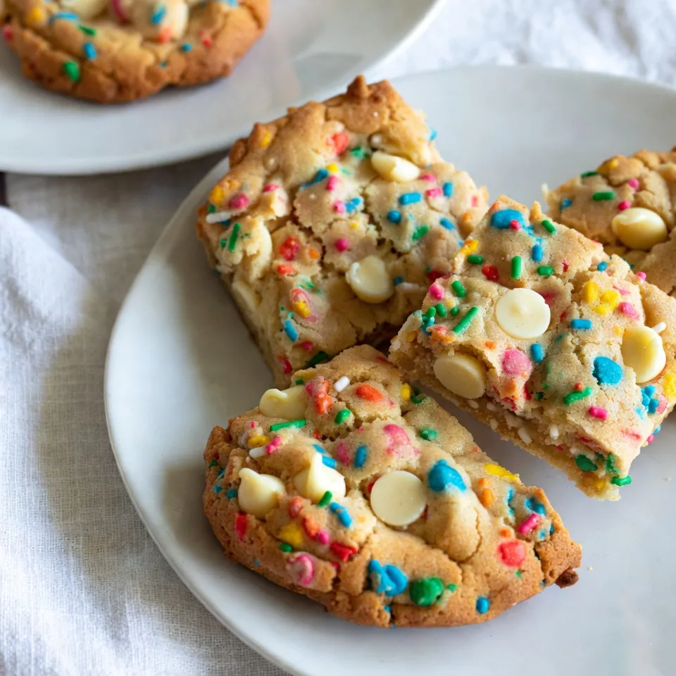 Confetti Sugar Cookie Bars Fun and Tasty Treat