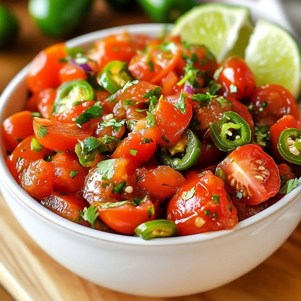 Smoky Roasted Tomato Salsa Bold and Flavorful Dip