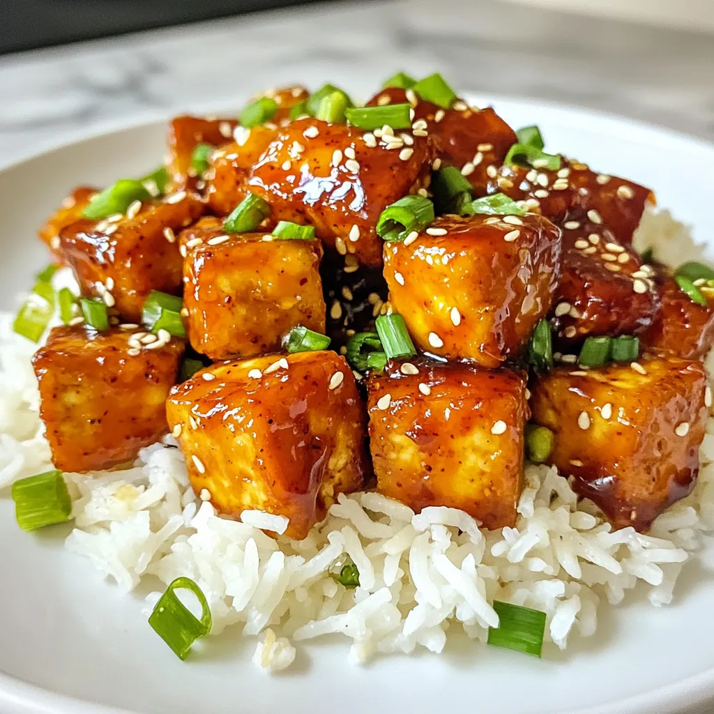 Sweet Chili Glazed Tofu Quick and Flavorful Recipe