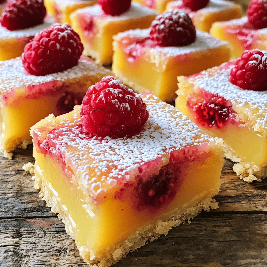 80 Raspberry Lemonade Bars Tangy and Refreshing Treat