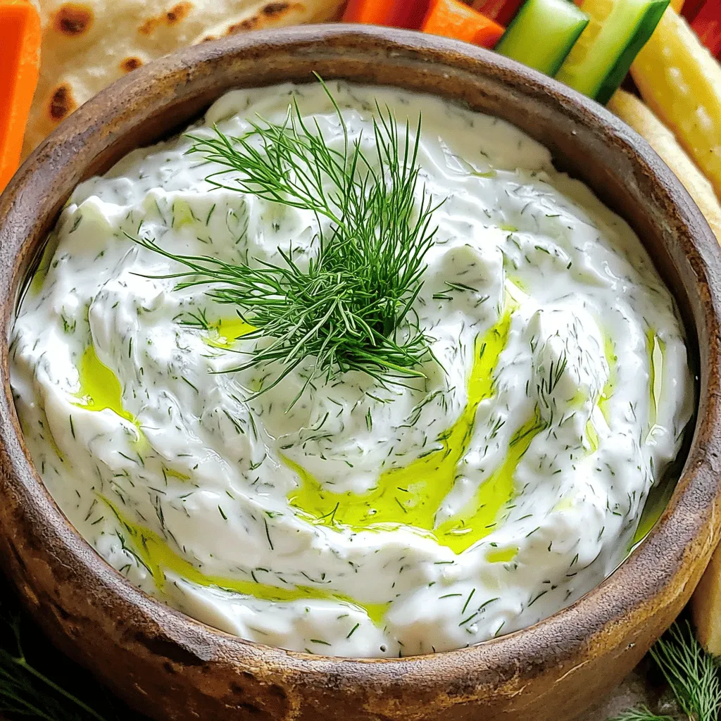 Classic Tzatziki Sauce Fresh and Flavorful Recipe