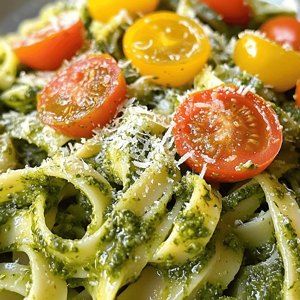 Lemon Basil Pesto Pasta Quick and Flavorful Recipe