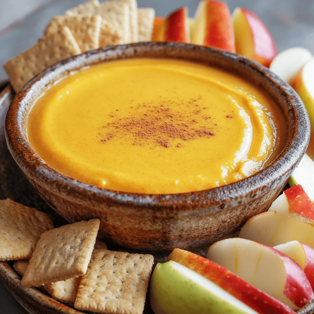 Pumpkin Spice Cheesecake Dip Flavorful Fall Treat