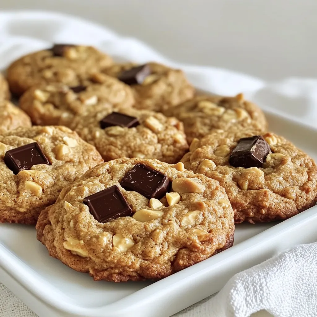 Peanut Butter Banana Breakfast Cookies Quick and Easy