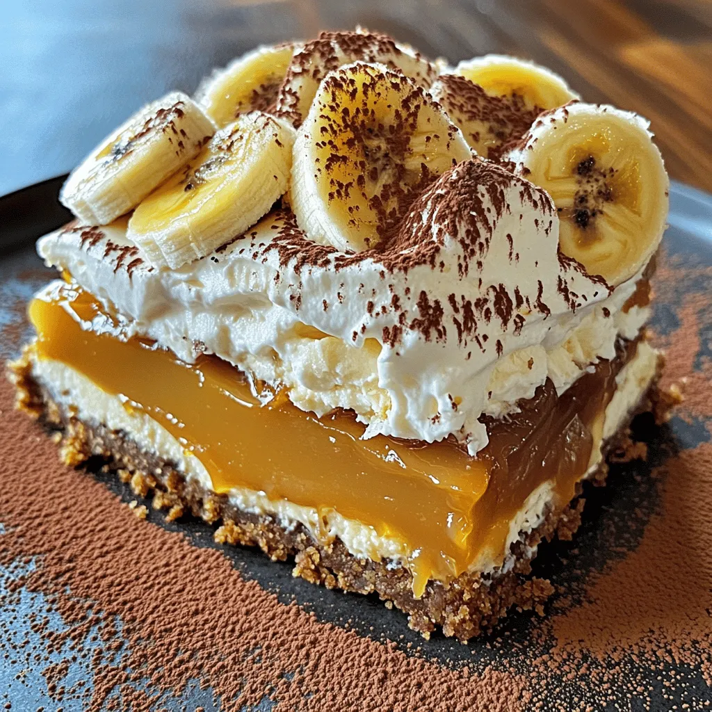 Easy Banoffee Pie Delightful No-Bake Dessert Recipe