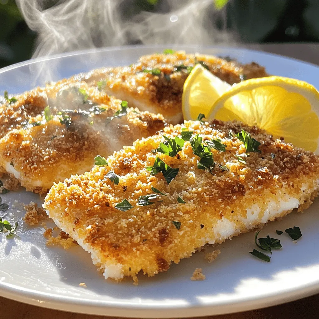 Parmesan Crusted Tilapia Flavorful and Easy Recipe