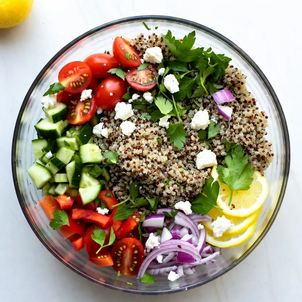 Lemon Herb Quinoa Salad Fresh and Simple Recipe
