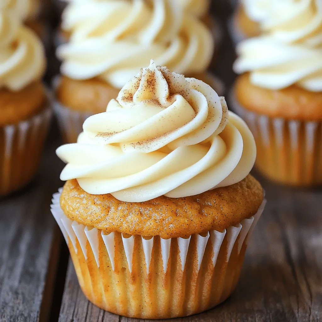 Pumpkin Spice Latte Cupcakes Delightful Fall Treat