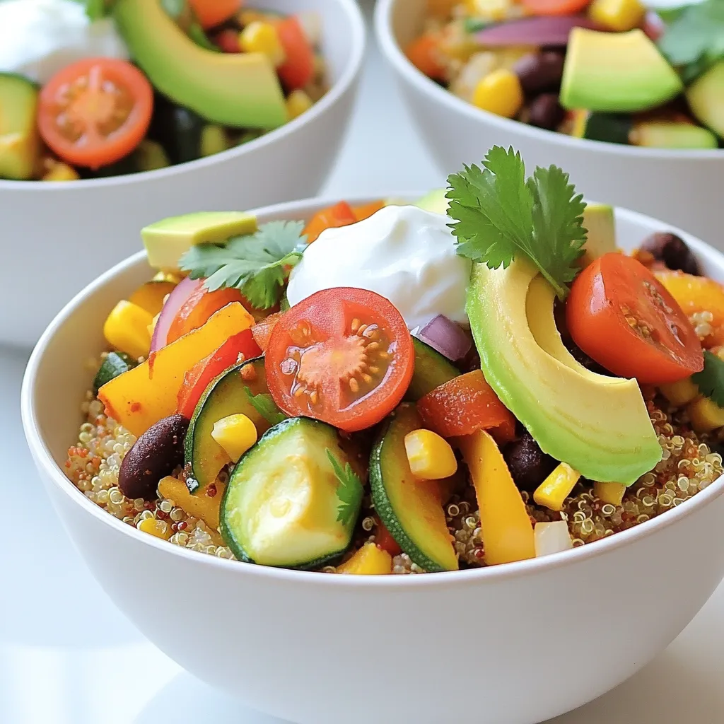 Loaded Veggie Burrito Bowls Packed with Flavor