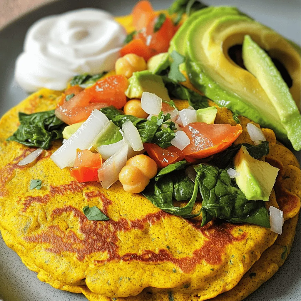 Chickpea Flour Pancakes Easy and Delicious Recipe