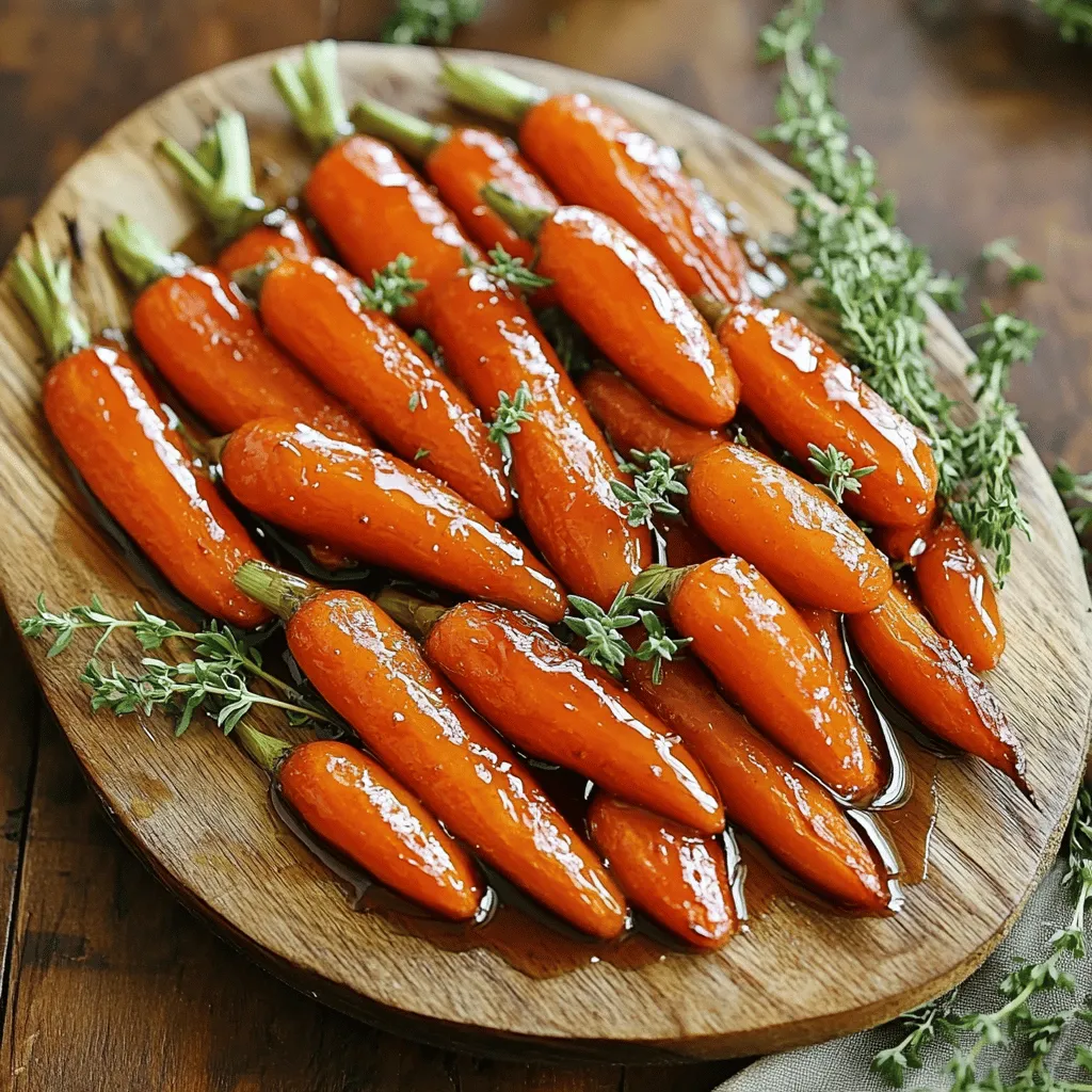Maple Glazed Roasted Carrots Delicious Simple Side