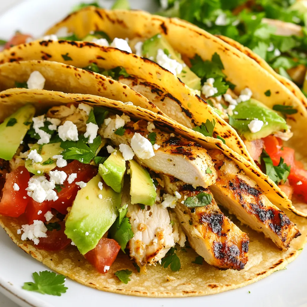 Chili Lime Chicken Tacos Flavorful and Easy Recipe