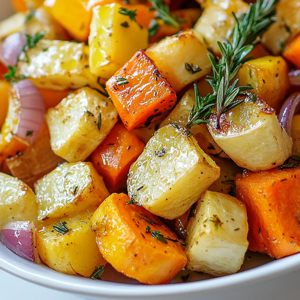Herb Roasted Root Vegetables Flavorful and Simple Dish