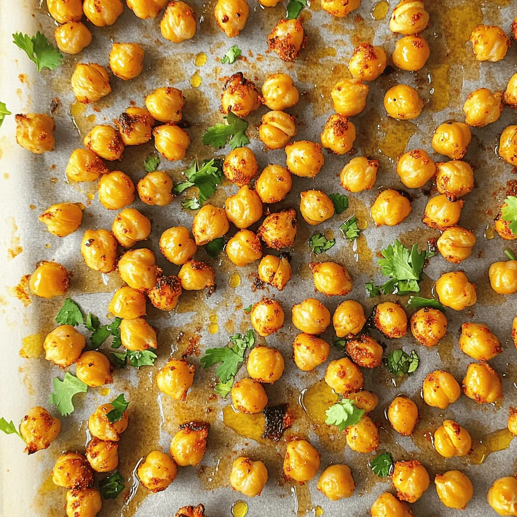 Spicy Roasted Chickpeas Crunchy and Flavorful Snack