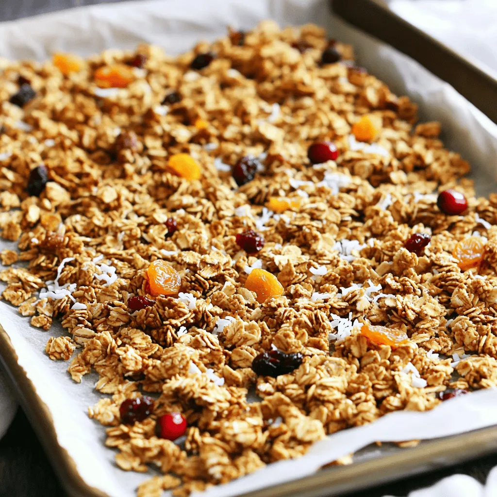 Vanilla Maple Granola Crunchy and Tasty Recipe