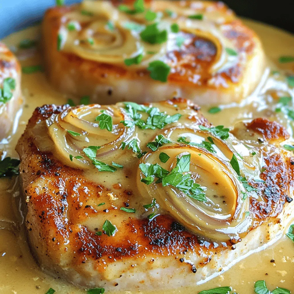 Irresistible Smothered Boneless Pork Chops Recipe