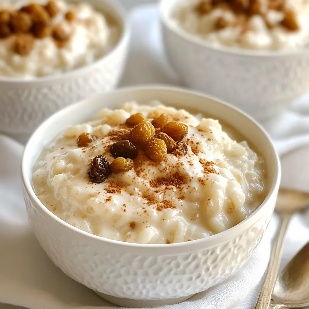 Vanilla Bean Rice Pudding Creamy Comfort Food Recipe