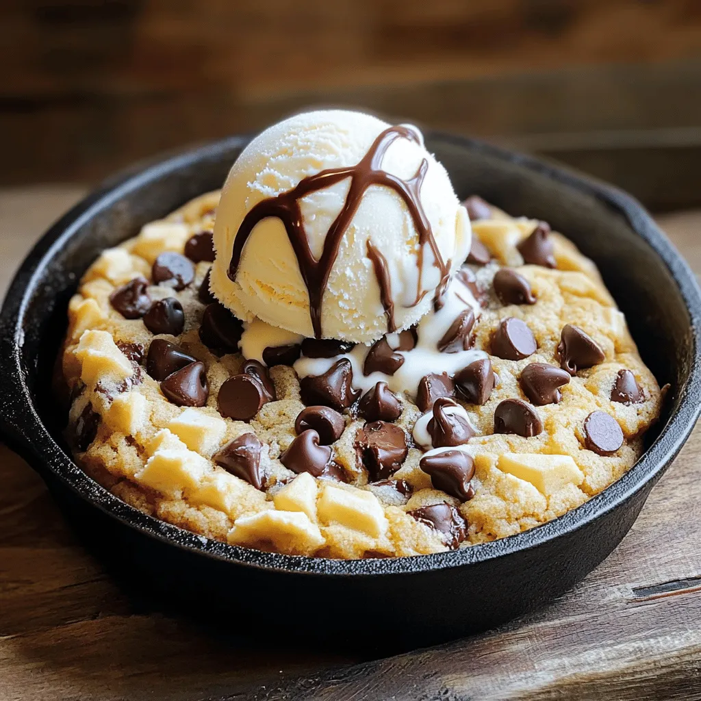 Chocolate Chip Cookie Skillet Irresistible Dessert Treat