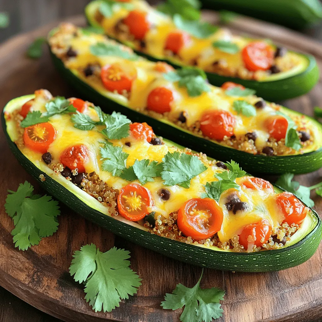 Easy Stuffed Zucchini Boats Flavorful and Quick Meal