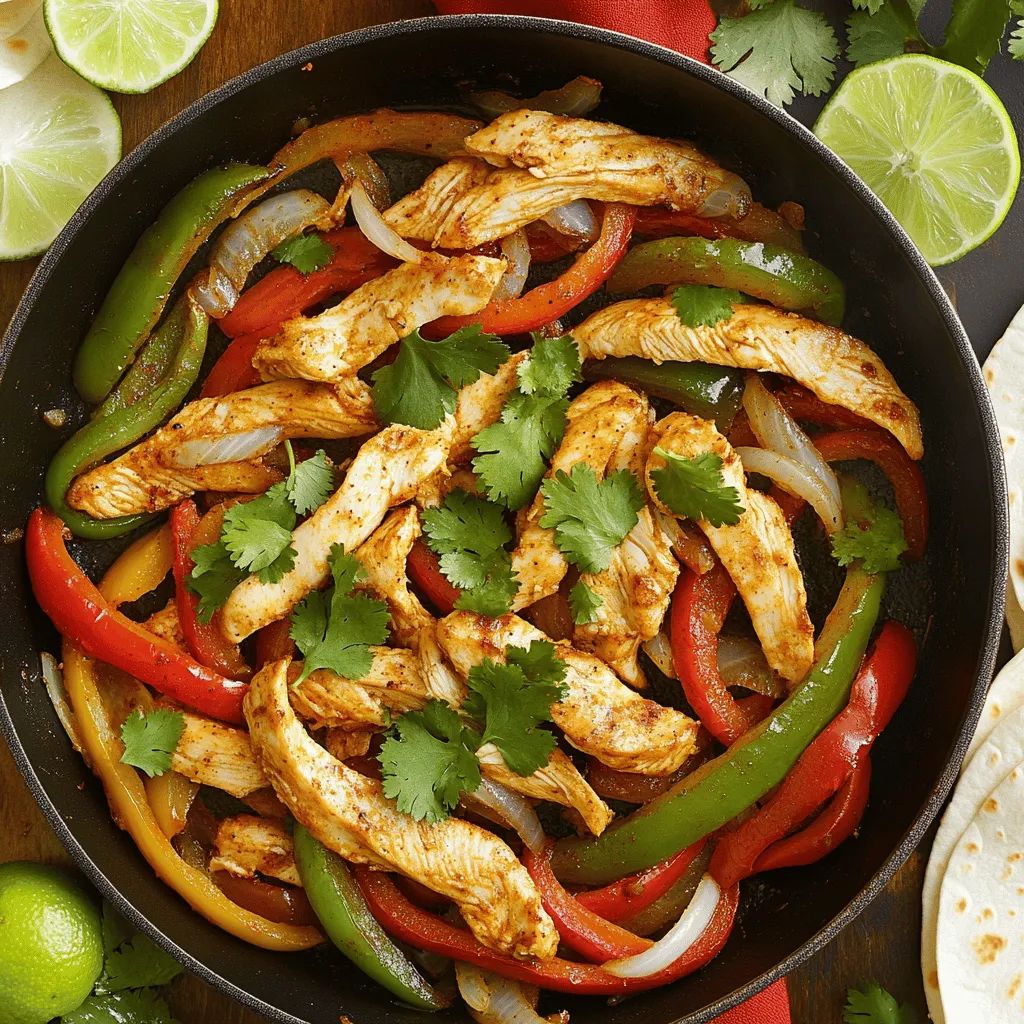 One-Pan Chicken Fajitas Flavorful and Easy Dinner