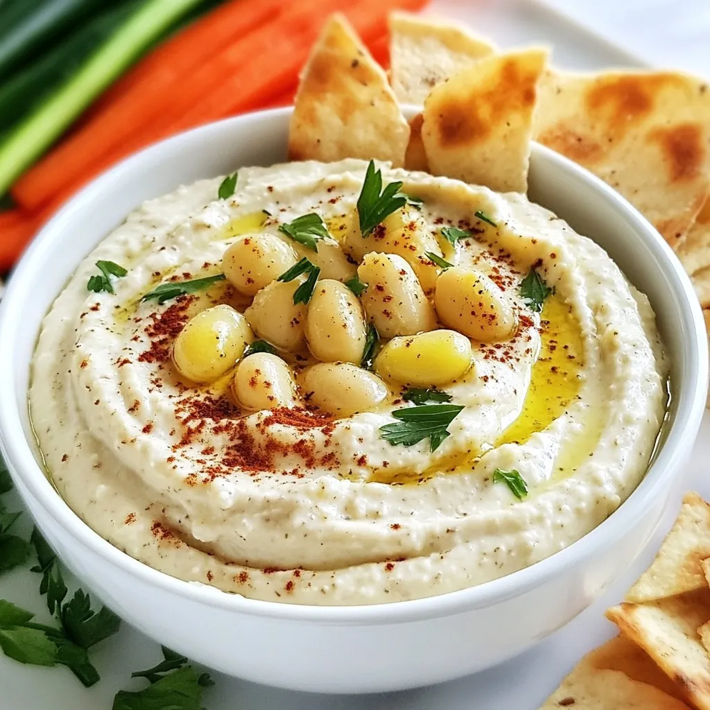 Roasted Garlic White Bean Dip Flavorful and Easy Snack