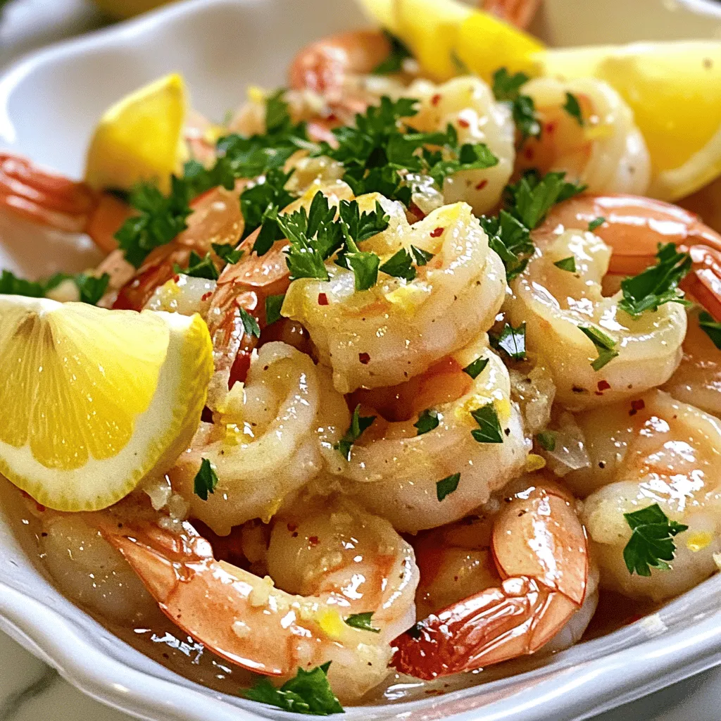 Lemon Garlic Butter Shrimp Quick and Flavorful Dish