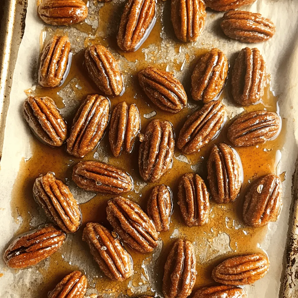 Maple Cinnamon Roasted Pecans Simple and Tasty Treat