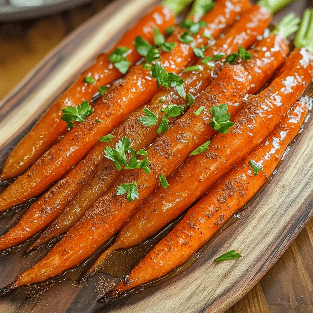 Spiced Maple Roasted Carrots Flavorful and Simple Dish