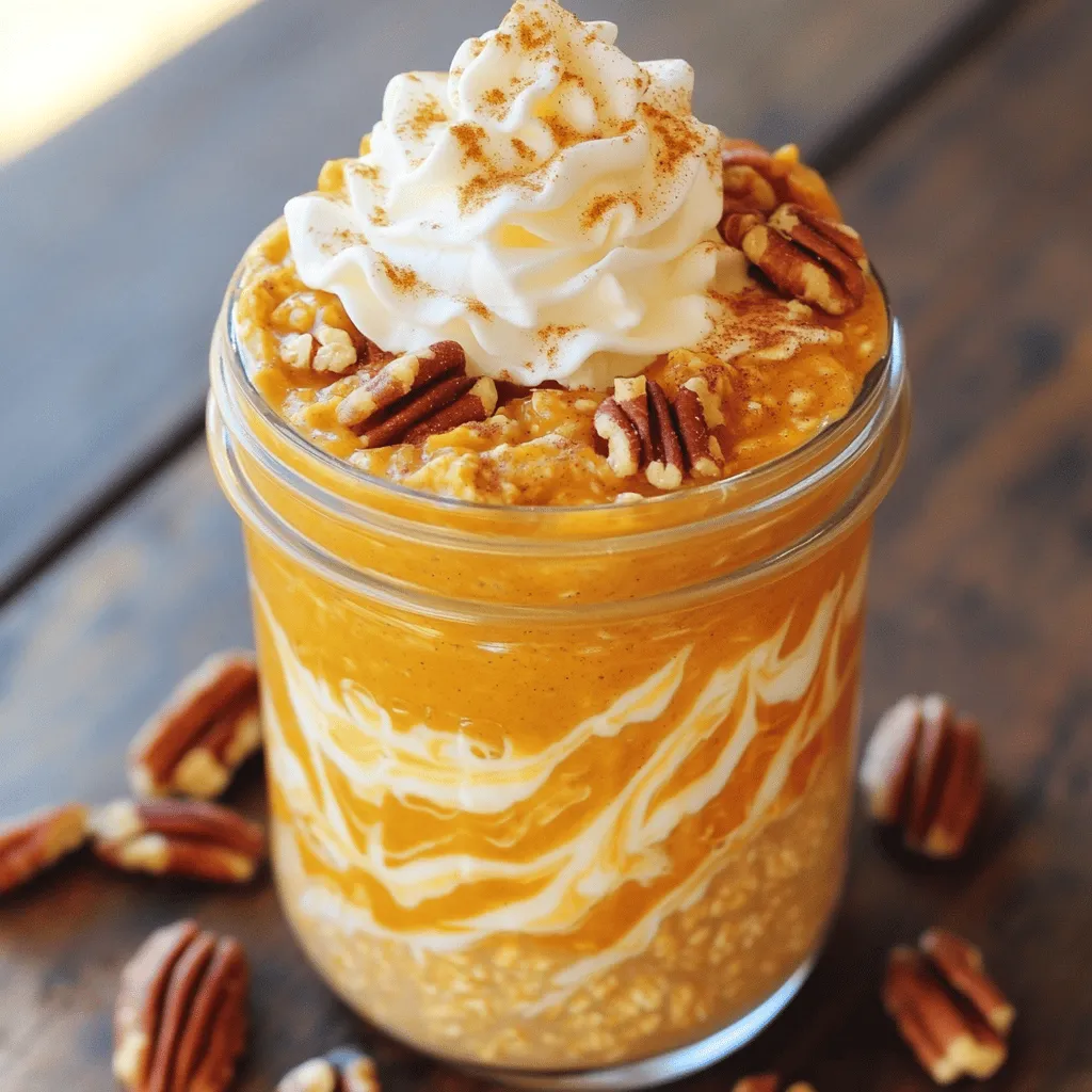 Pumpkin Spice Latte Overnight Oats Simple Recipe