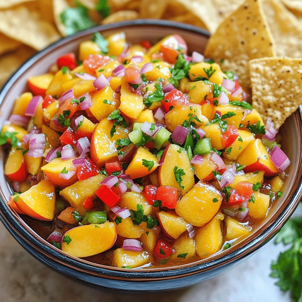 Fresh Peach Salsa Flavorful and Easy Recipe