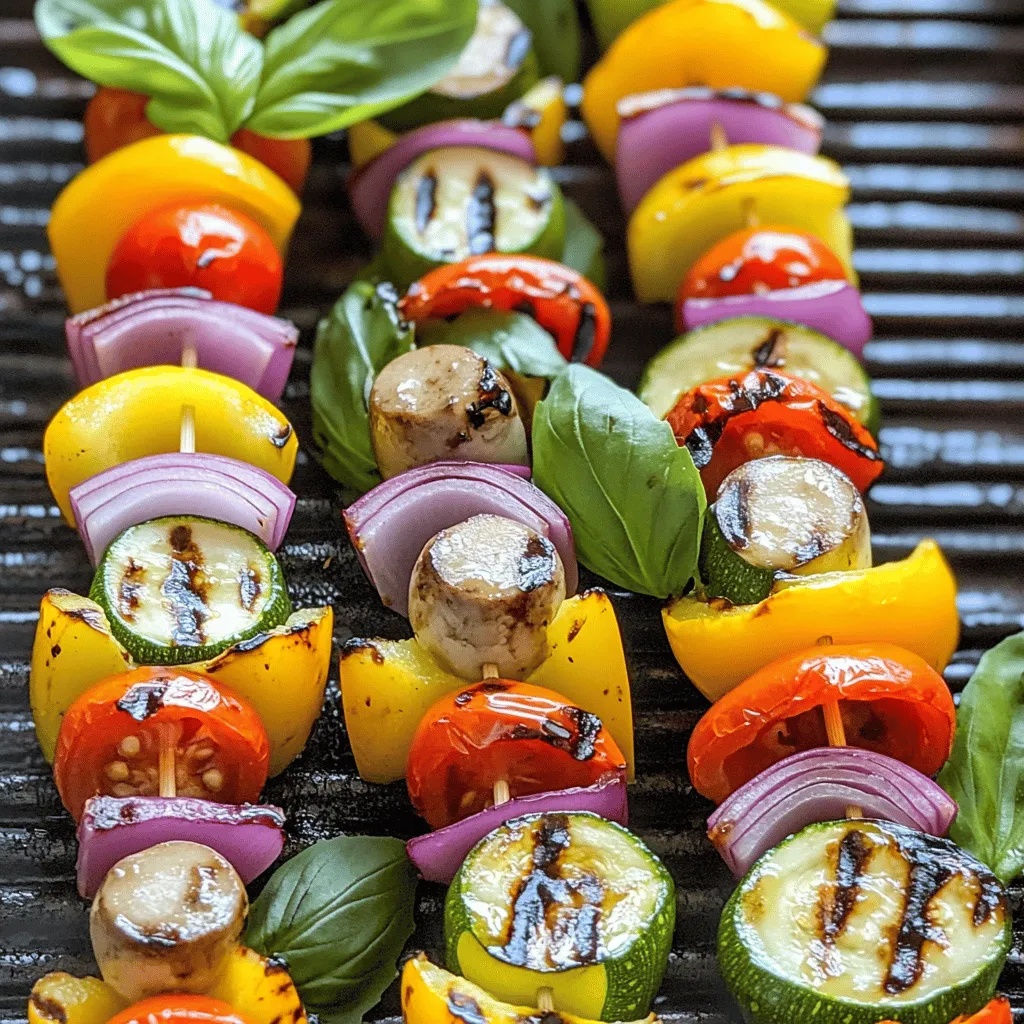 Grilled Vegetable Skewers Flavorful and Simple Recipe