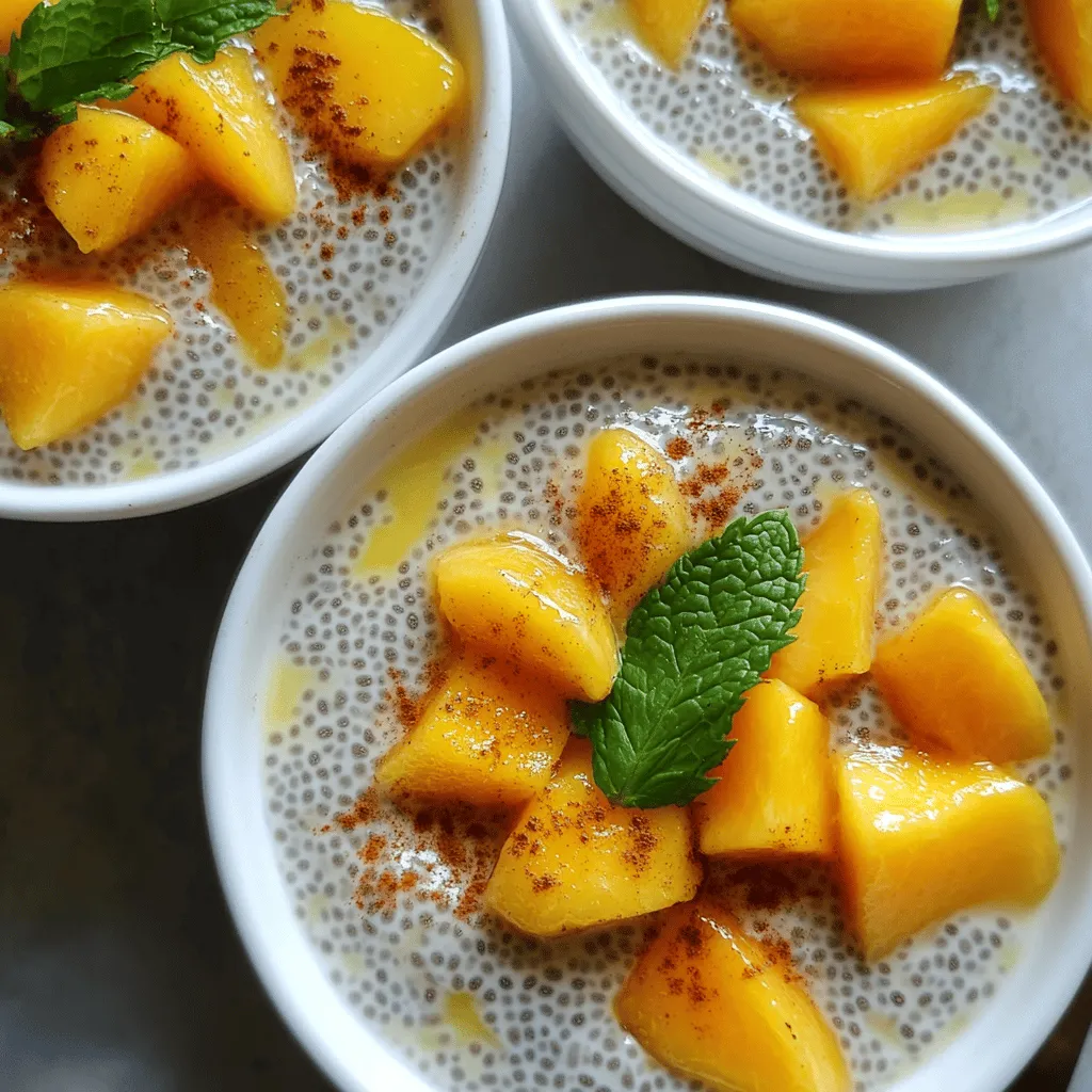 Peach Chia Pudding Simple and Healthy Delight