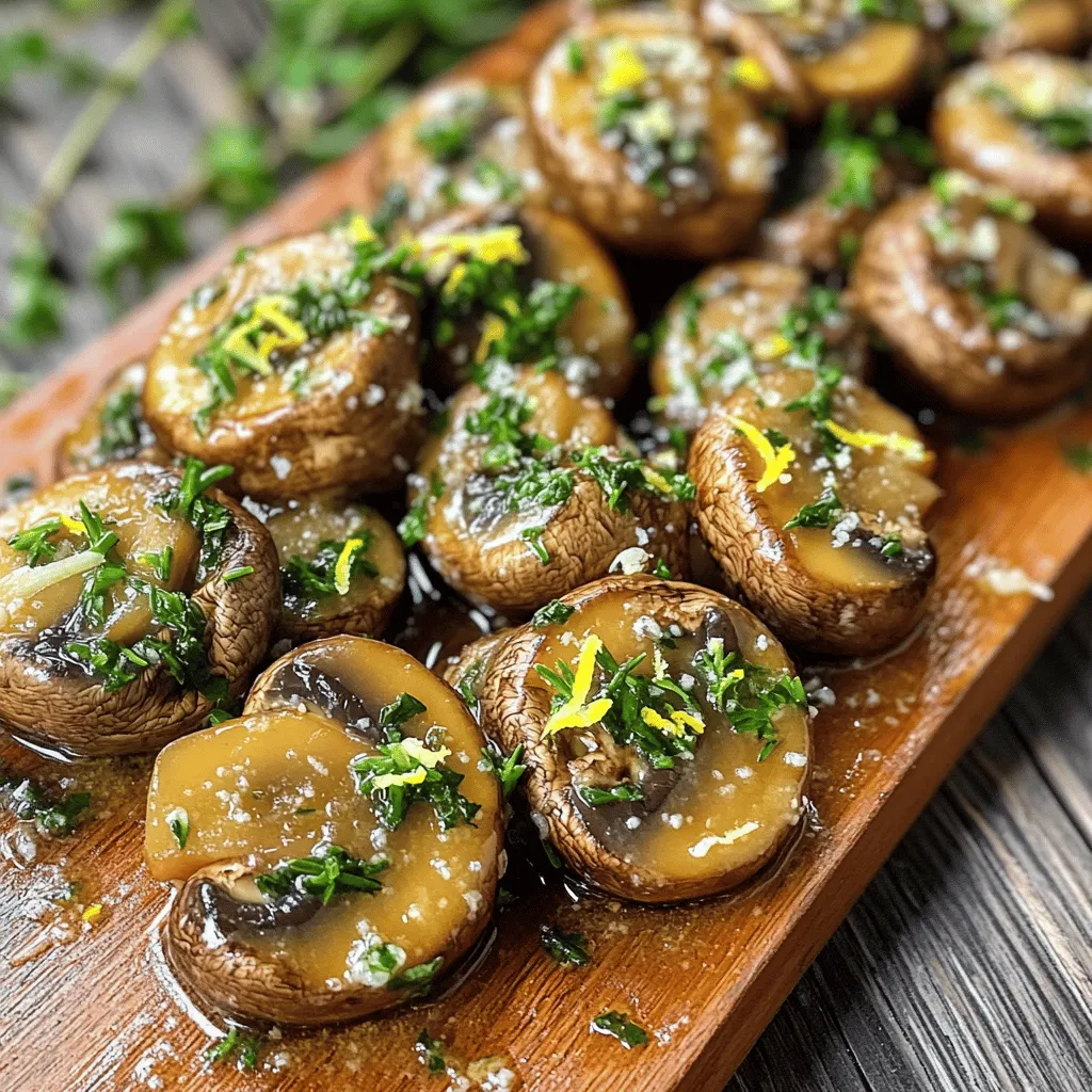Herbed Garlic Butter Mushrooms Savory and Flavorful Dish