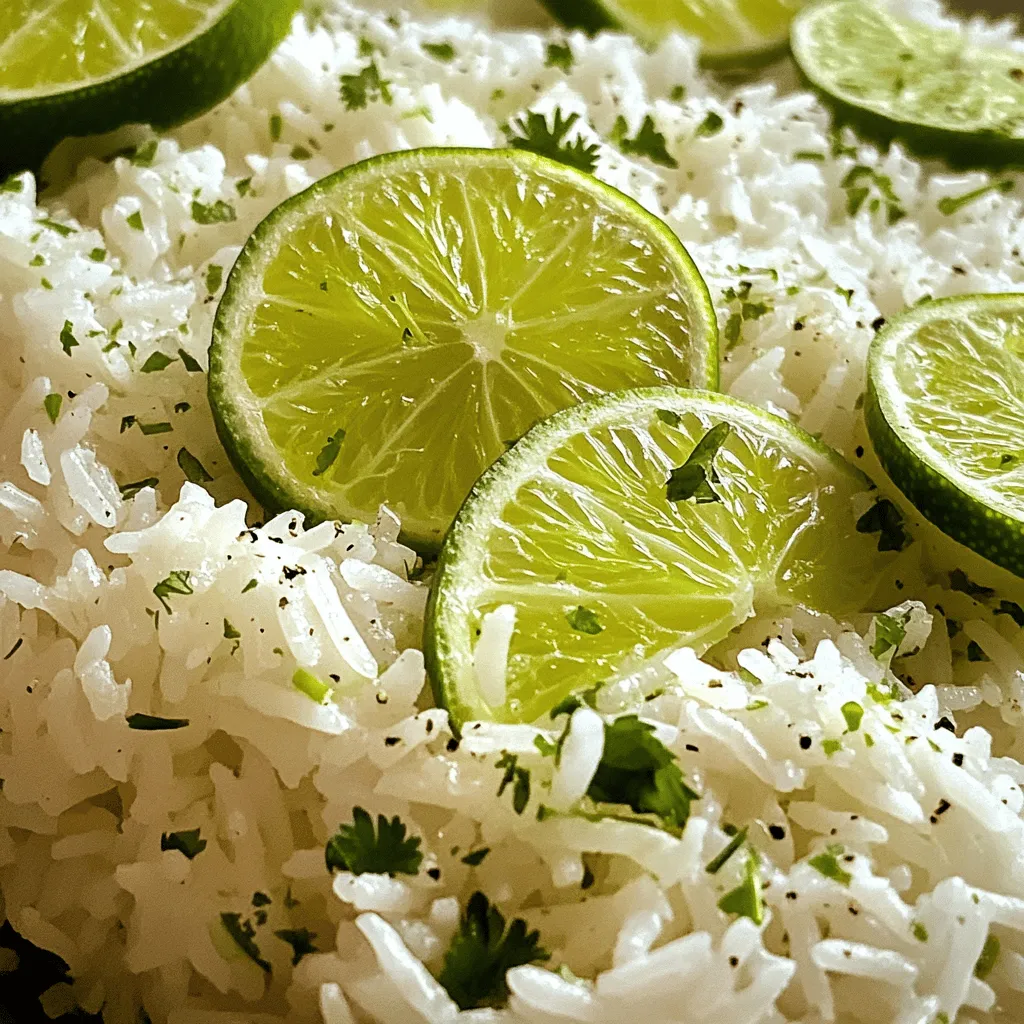 Cilantro Lime Rice Simple and Flavorful Dish