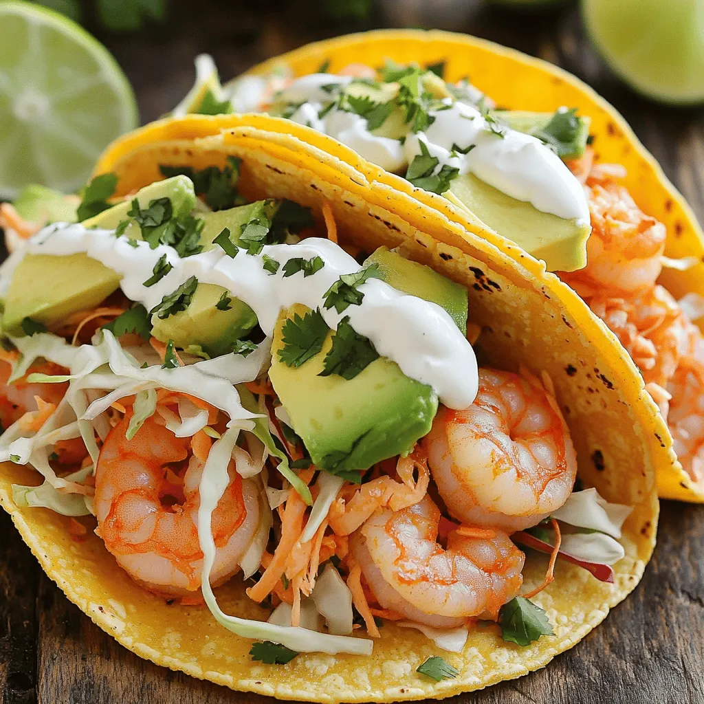 Easy Shrimp Tacos Flavorful and Quick Meal Option