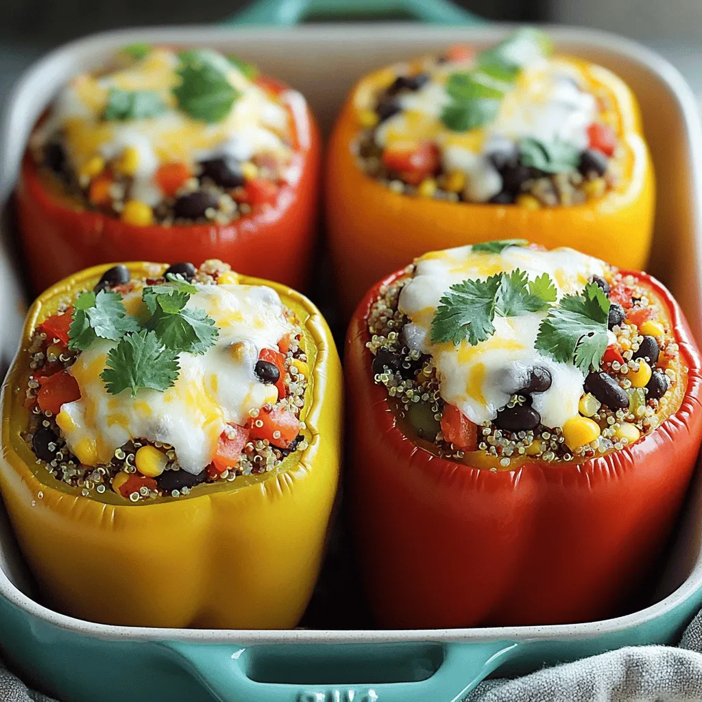 Veggie Stuffed Peppers Flavorful and Healthy Recipe