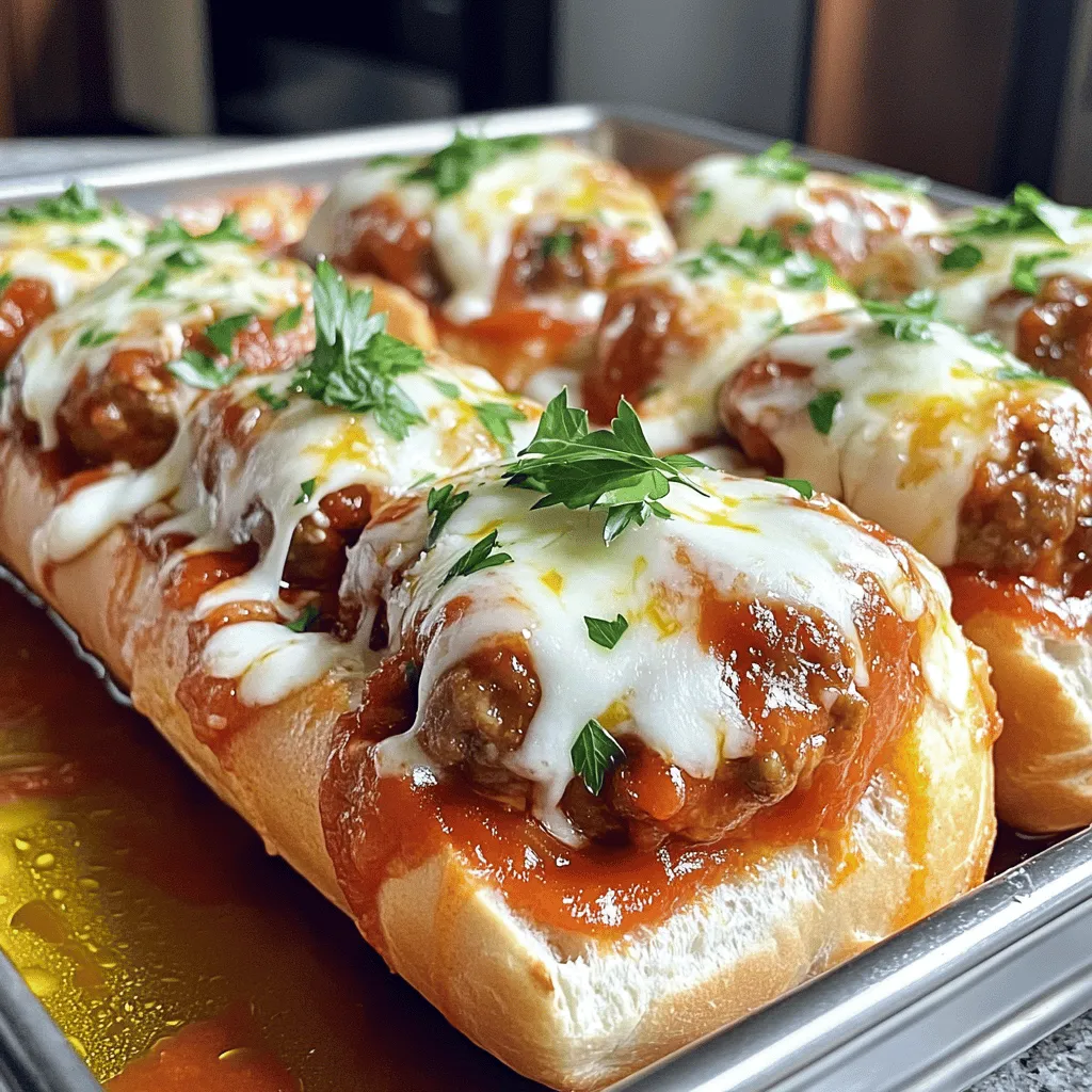 Easy Meatball Subs Tasty and Simple Recipe Guide