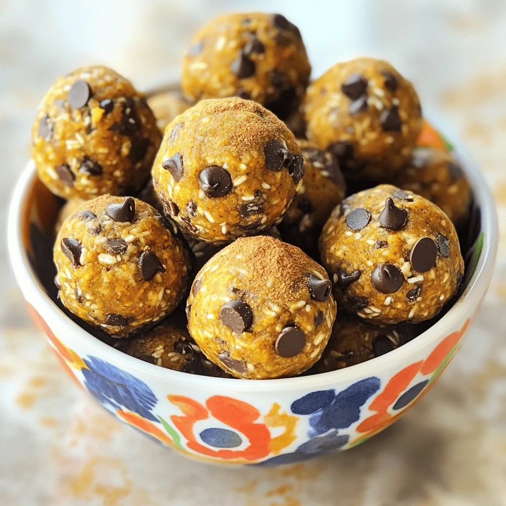 Pumpkin Spice Energy Bites Simple and Tasty Snack