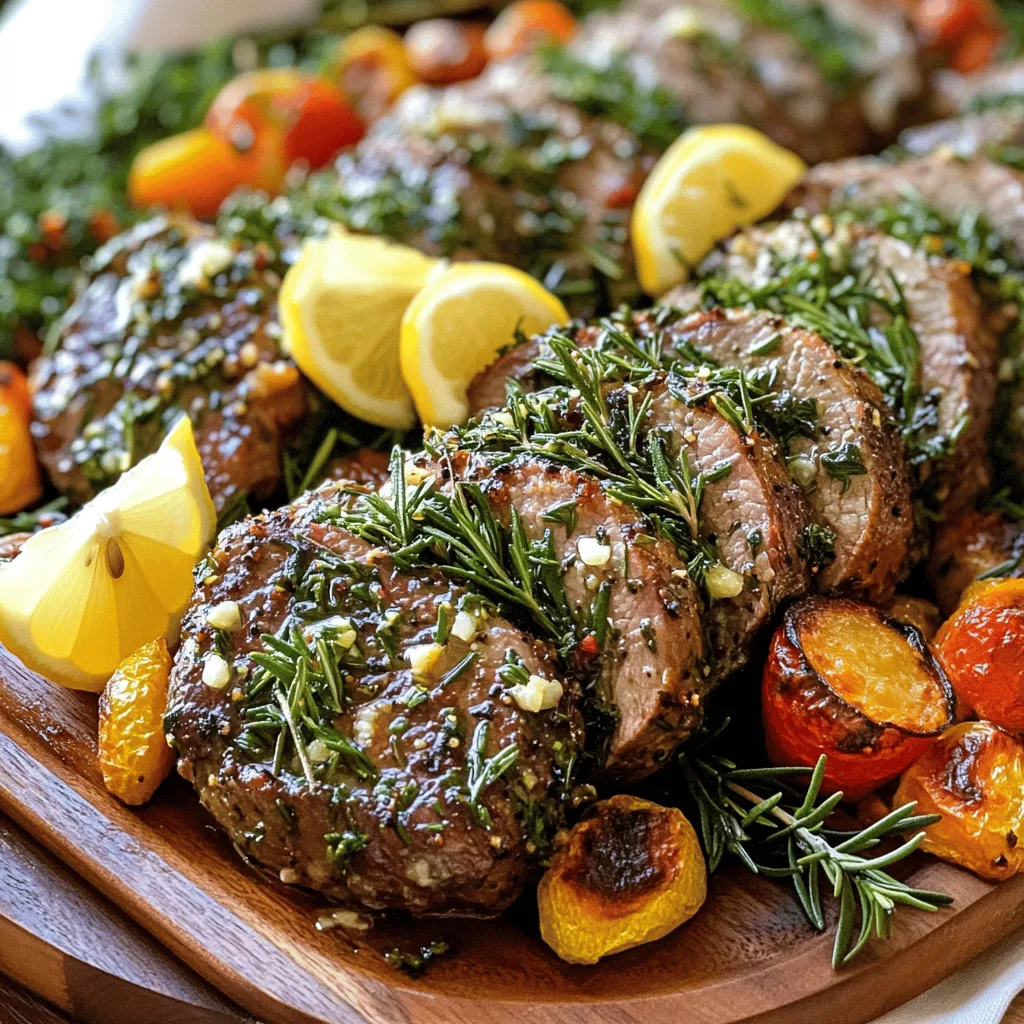 75. Herb-Crusted Pork Tenderloin Flavorful Dinner Recipe