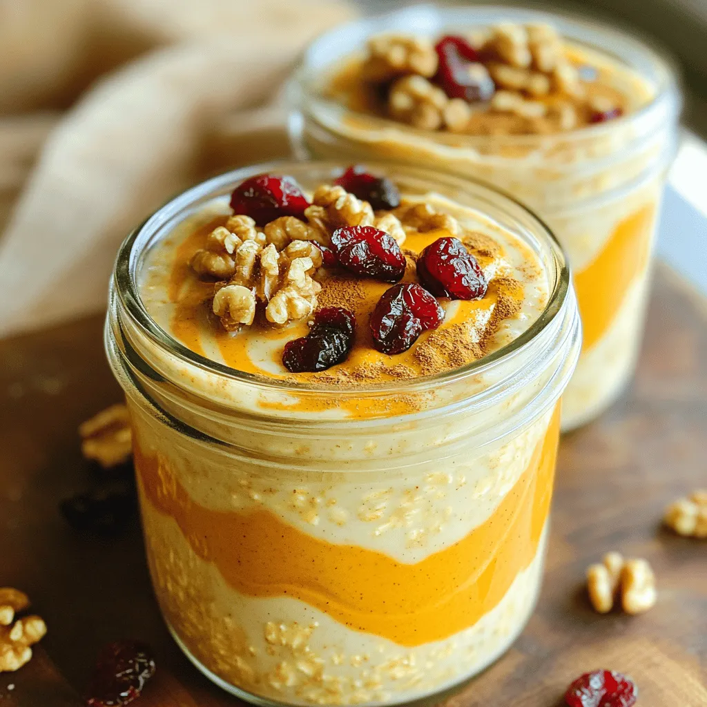 Pumpkin Spice Overnight Oats Tasty and Simple Recipe