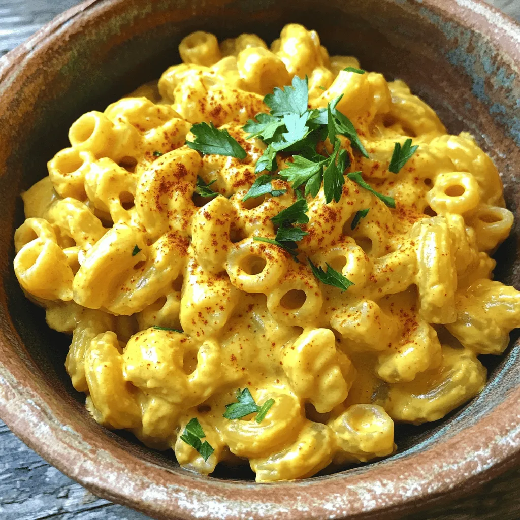 Vegan Mac and Cheese Comforting and Creamy Dish