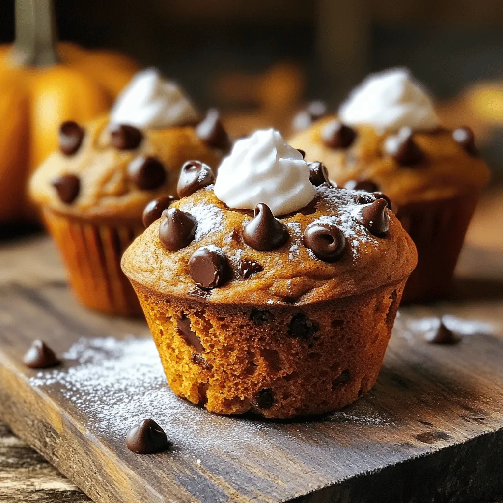 Pumpkin Chocolate Chip Muffins Delightful and Easy Recipe