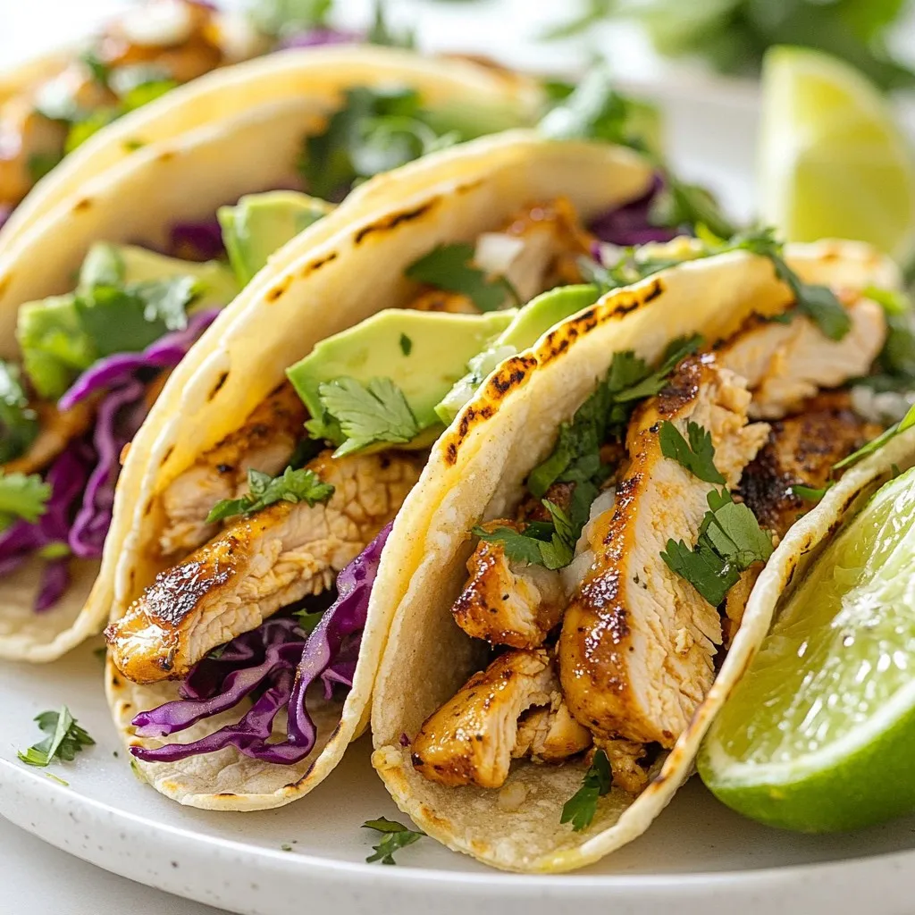 Honey Lime Chicken Tacos Flavorful and Simple Meal