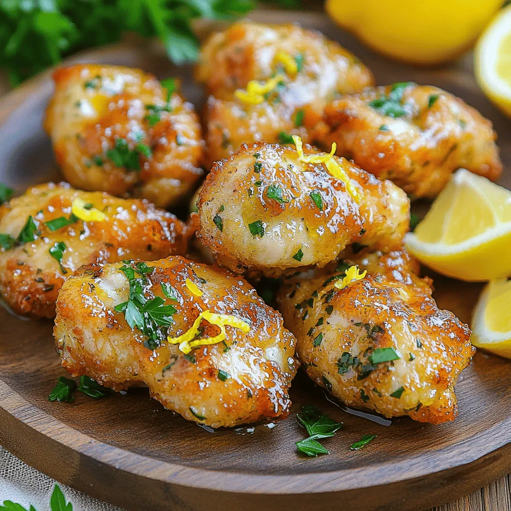 Garlic Herb Chicken Bites Irresistible Flavor Packed