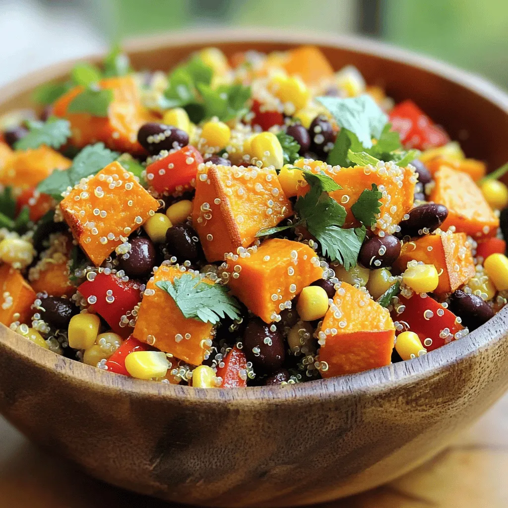 Sweet Potato Quinoa Salad Nourishing and Flavorful Dish