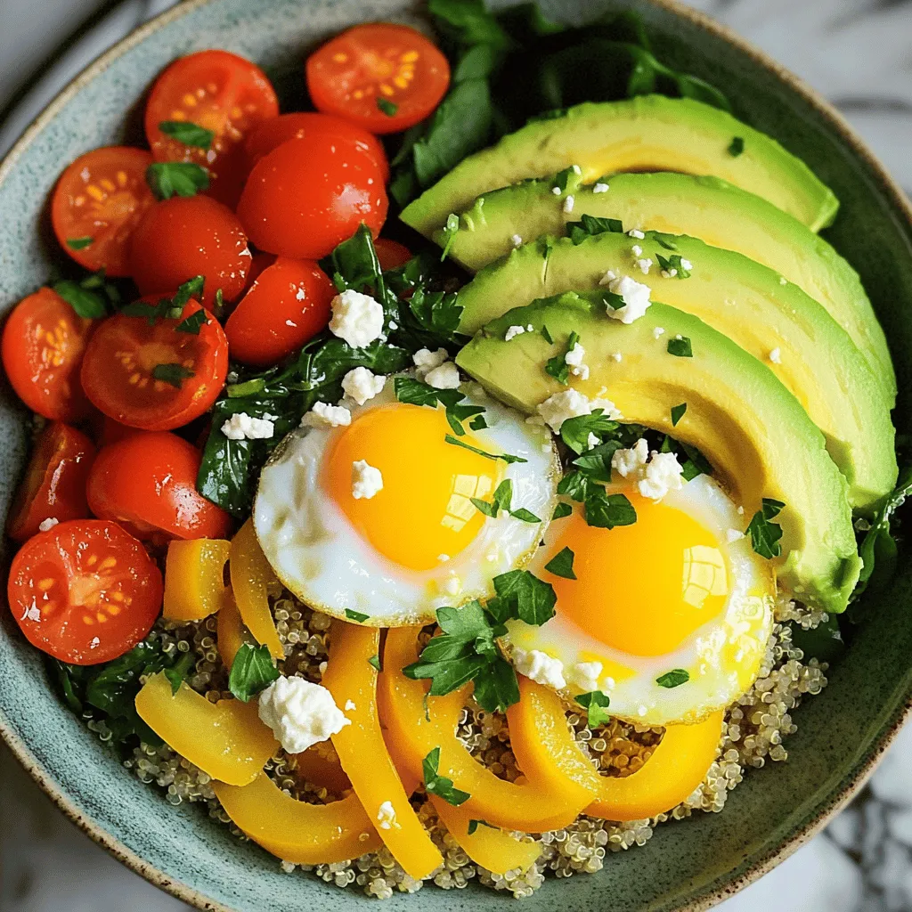 Savory Breakfast Quinoa Bowl Simple and Healthy Meal
