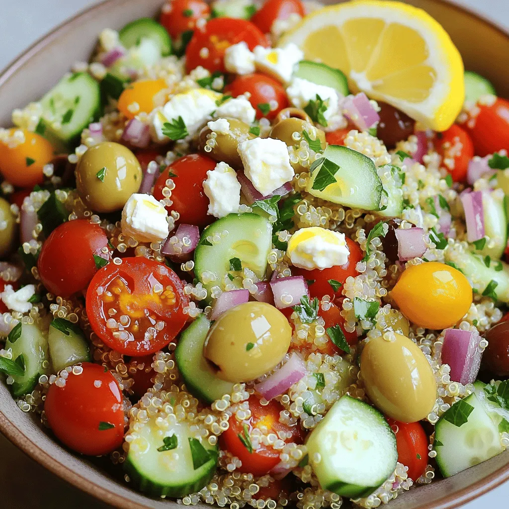 Mediterranean Quinoa Salad Fresh and Flavorful Recipe